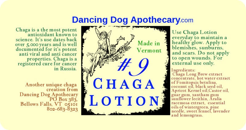 Chaga Lotion #9